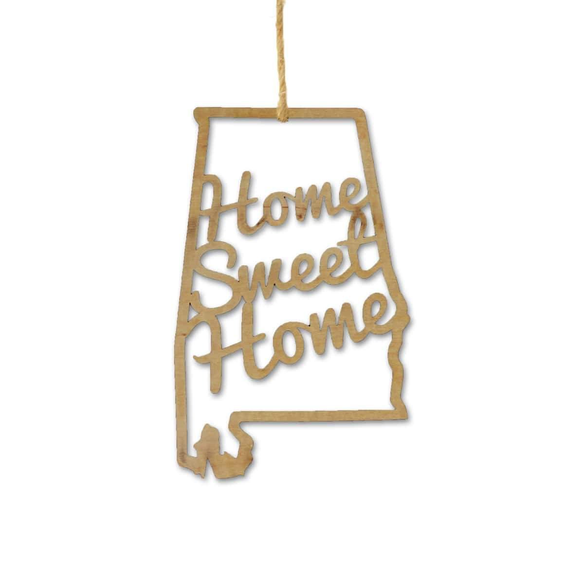 Torched Products Ornaments Alabama Home Sweet Home Ornaments (781210550389)