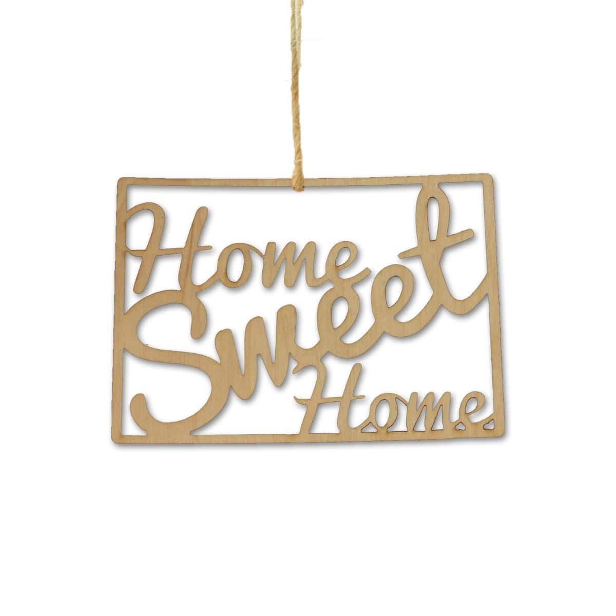 Torched Products Ornaments Colorado Home Sweet Home Ornaments (781211795573)