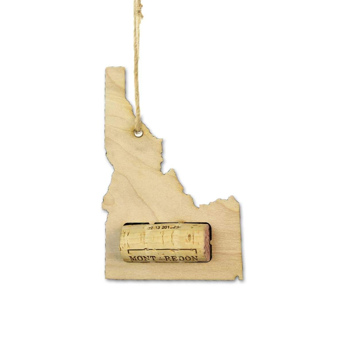 Torched Products Wine Cork Holder Idaho Wine Cork Holder Ornaments (781197410421)