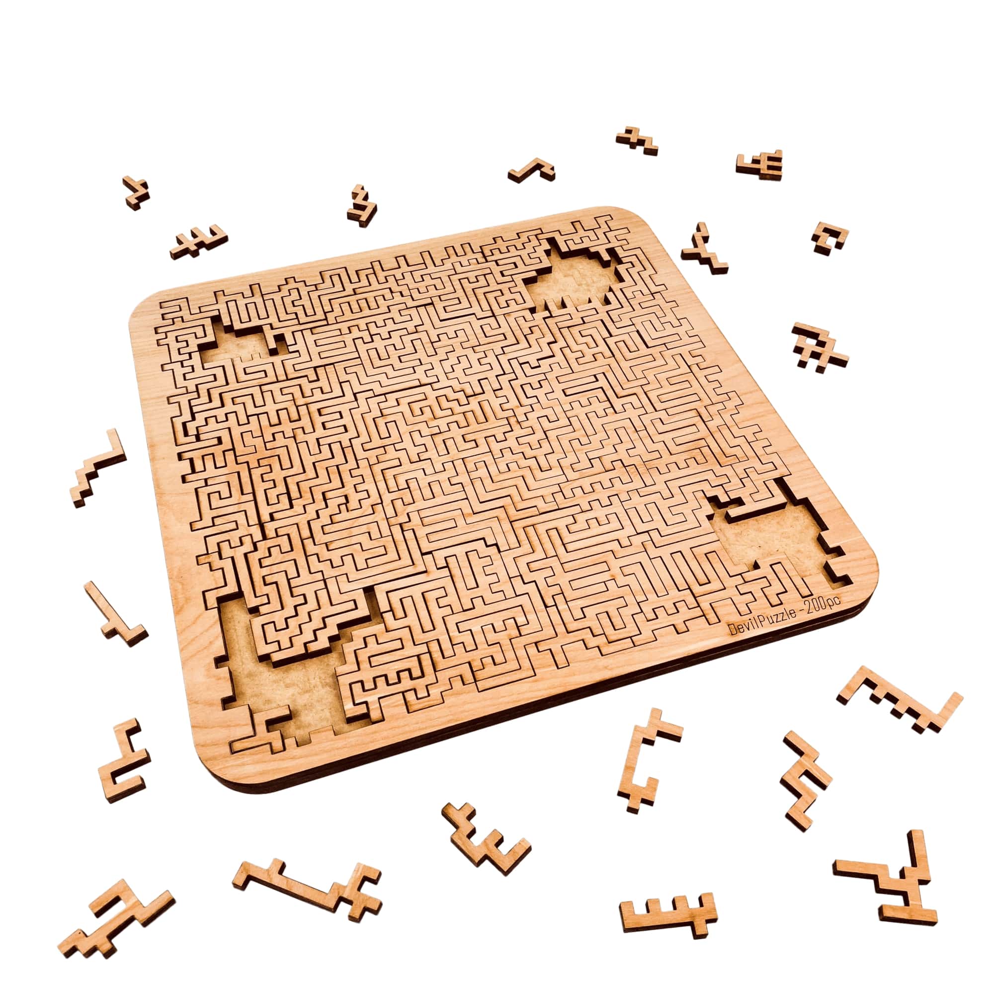 Torched Products Puzzle Expert (200 pieces) Mind Bending Aztec Labyrinth Puzzle