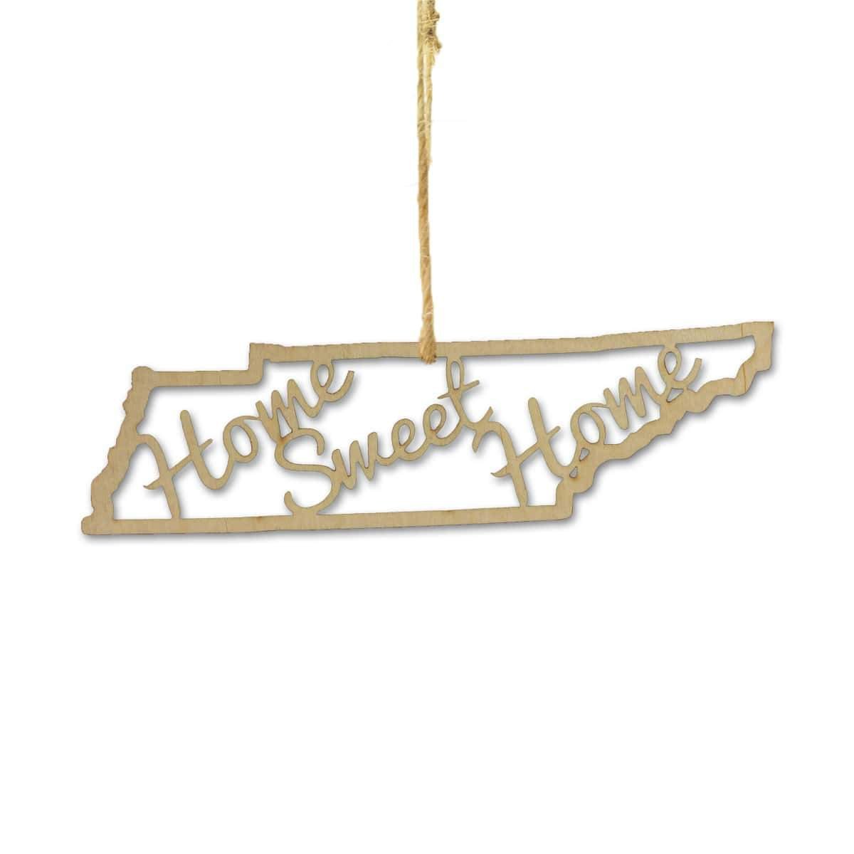Torched Products Ornaments Tennessee Home Sweet Home Ornaments (781222183029)
