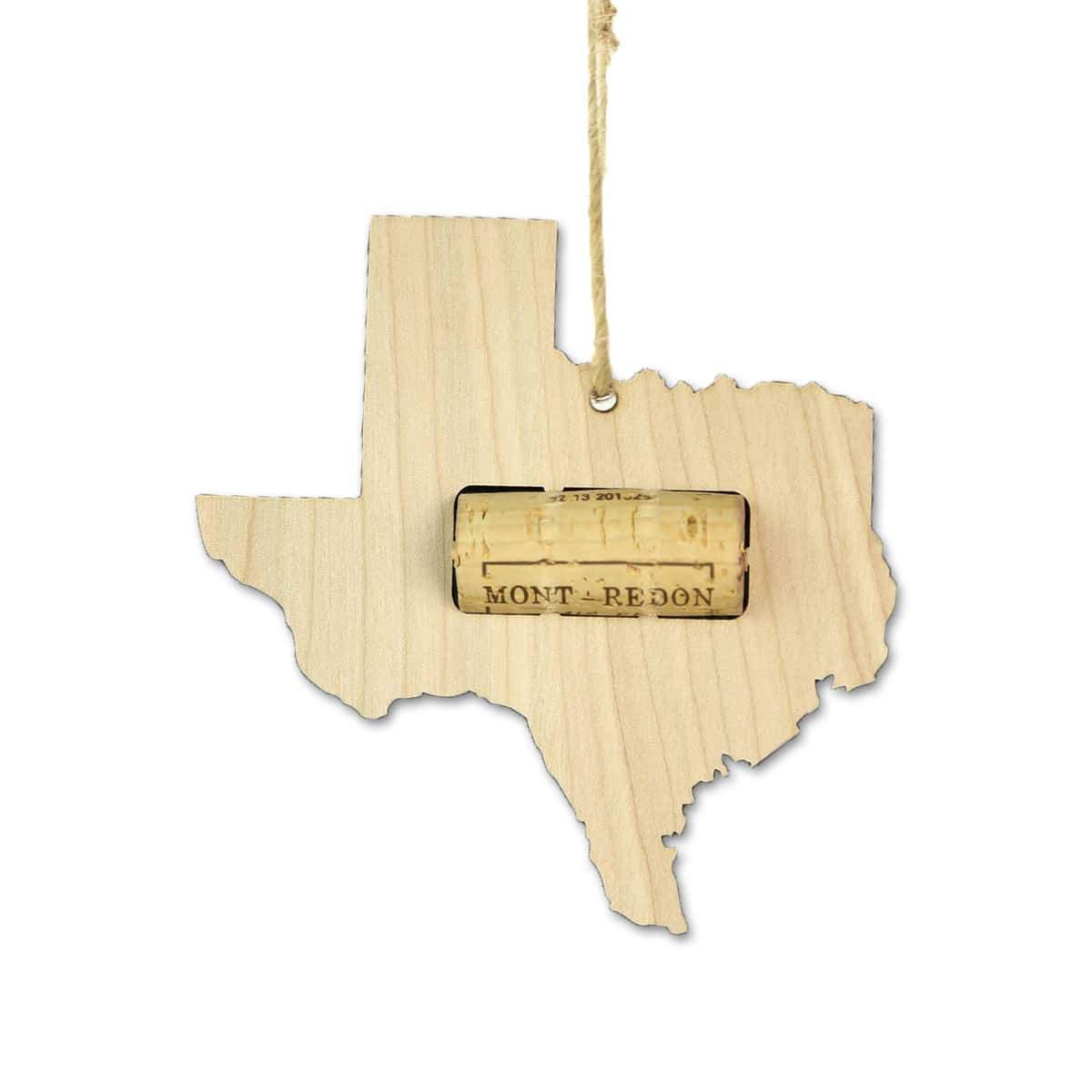 Torched Products Wine Cork Holder Texas Wine Cork Holder Ornaments (781205897333)
