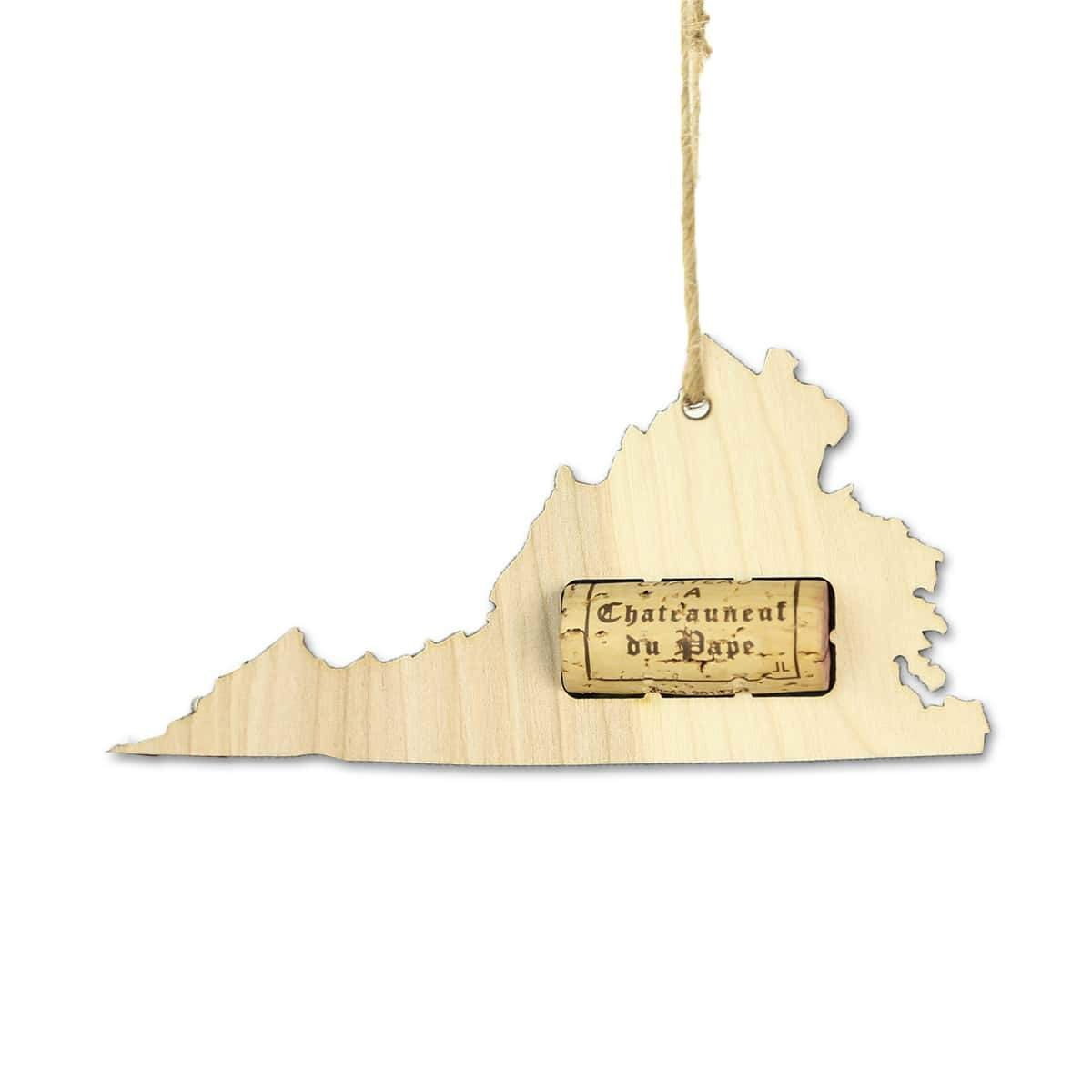 Torched Products Wine Cork Holder Virginia Wine Cork Holder Ornaments (781206782069)