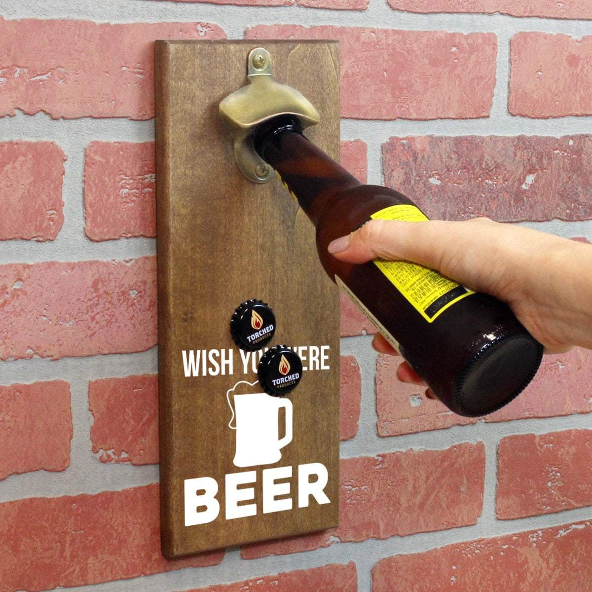 Torched Products Bottle Opener Wish You Were Beer Bottle Opener (1787772305457)