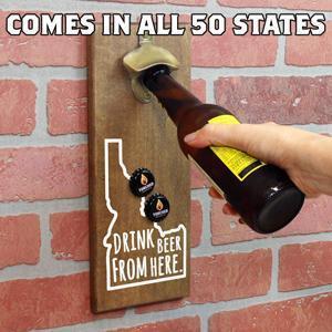 Drink Beer From Here Bottle Openers