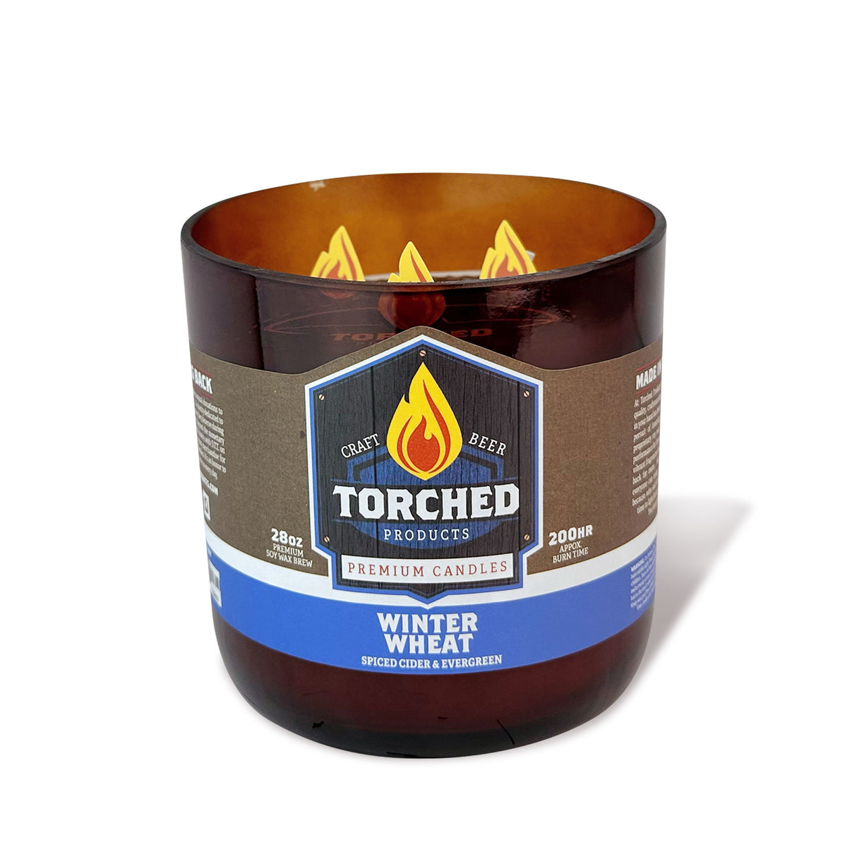 Winter Wheat Beer Candle