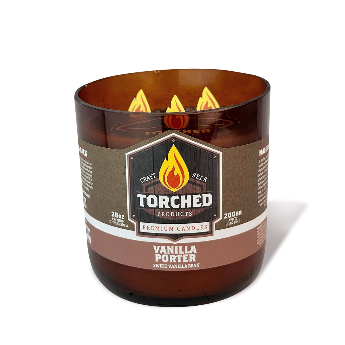 Vanilla Porter Beer Candle