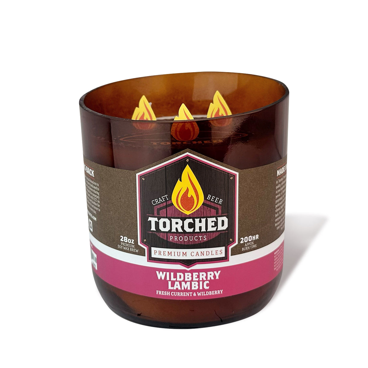 Wildberry Lambic Beer Candle
