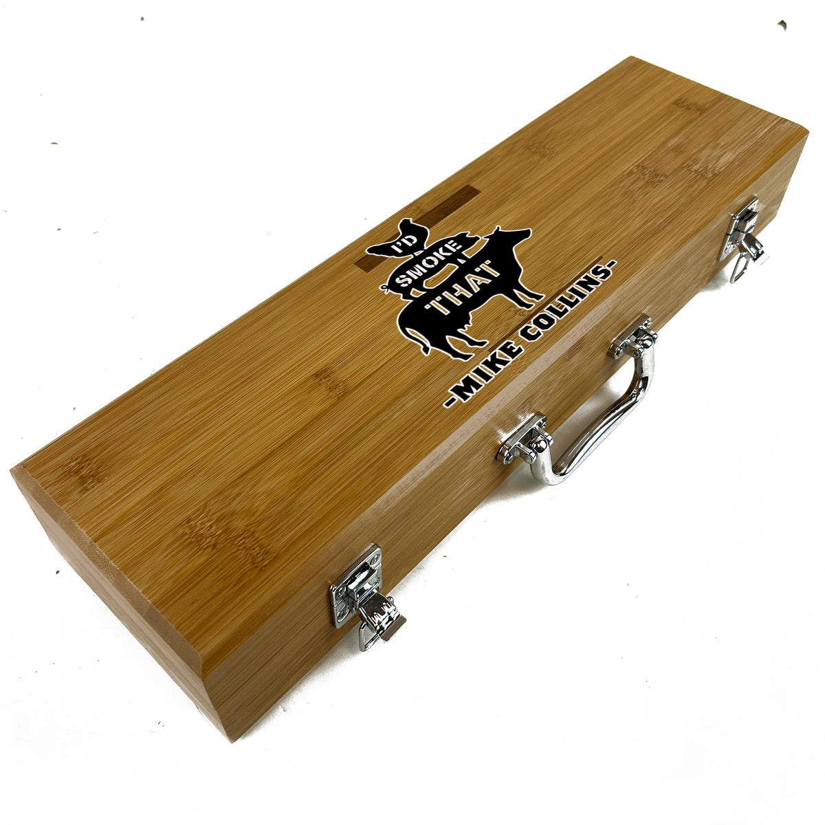 Customizable 3 Piece BBQ Tool Set - Great Father&#39;s Day Gift!