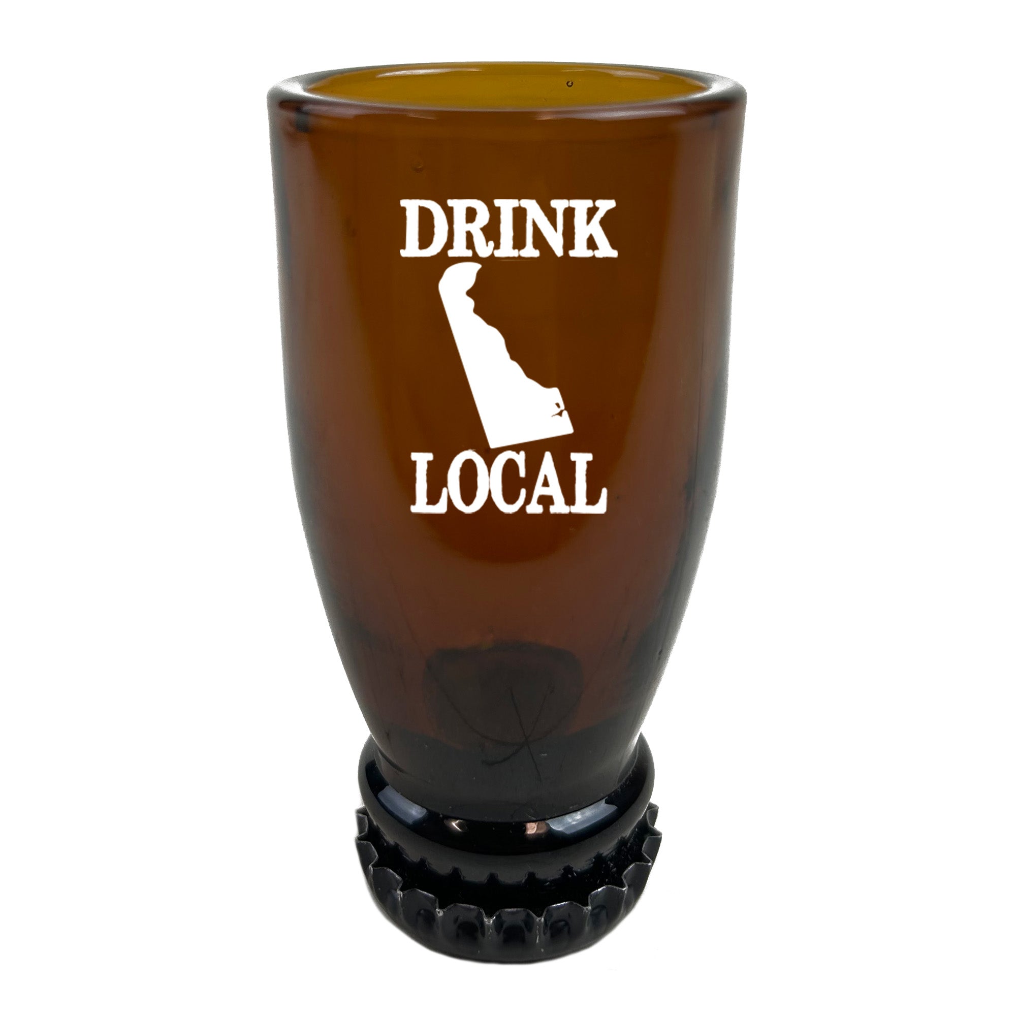 Delaware Drink Local Beer Bottle Shot Glass
