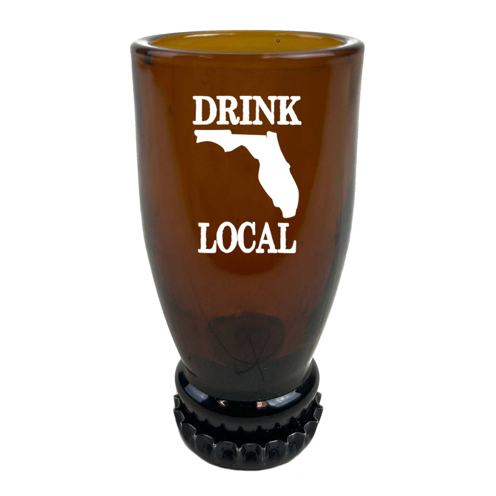 Florida Drink Local Beer Bottle Shot Glass