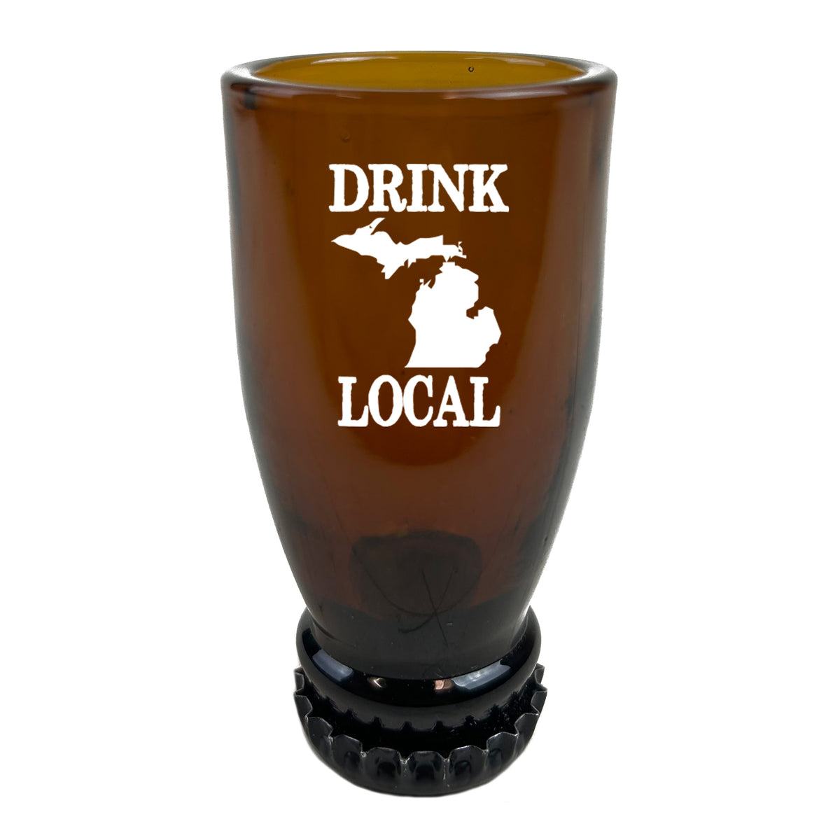 Michigan Drink Local Beer Bottle Shot Glass