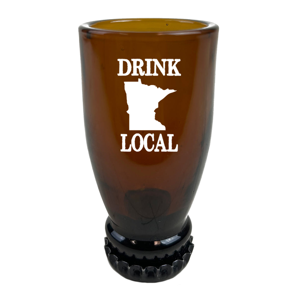 Minnesota Drink Local Beer Bottle Shot Glass
