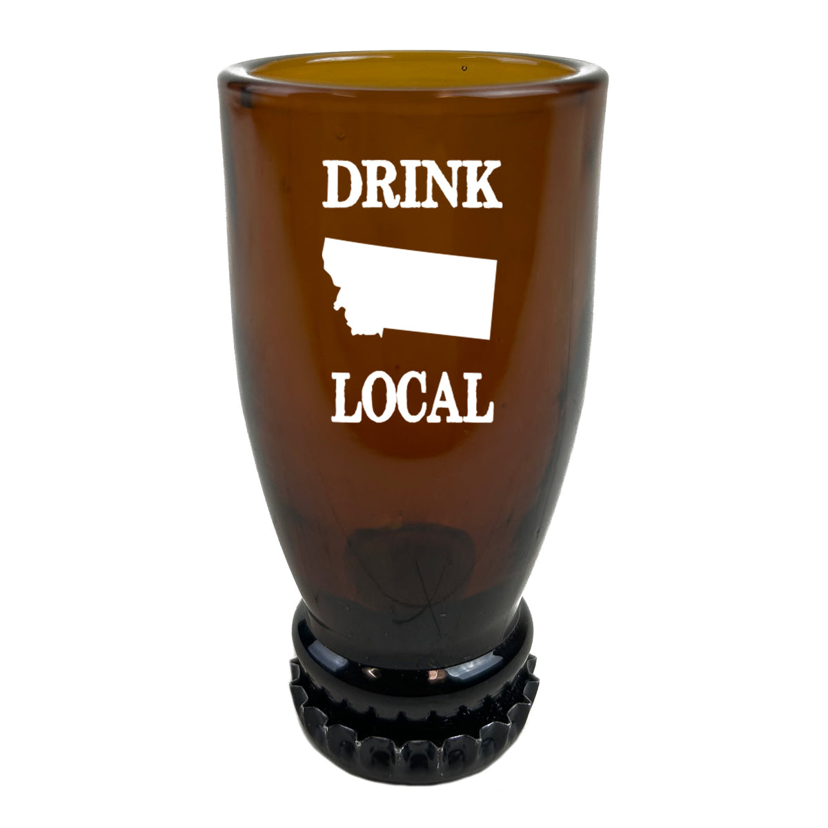 Montana Drink Local Beer Bottle Shot Glass