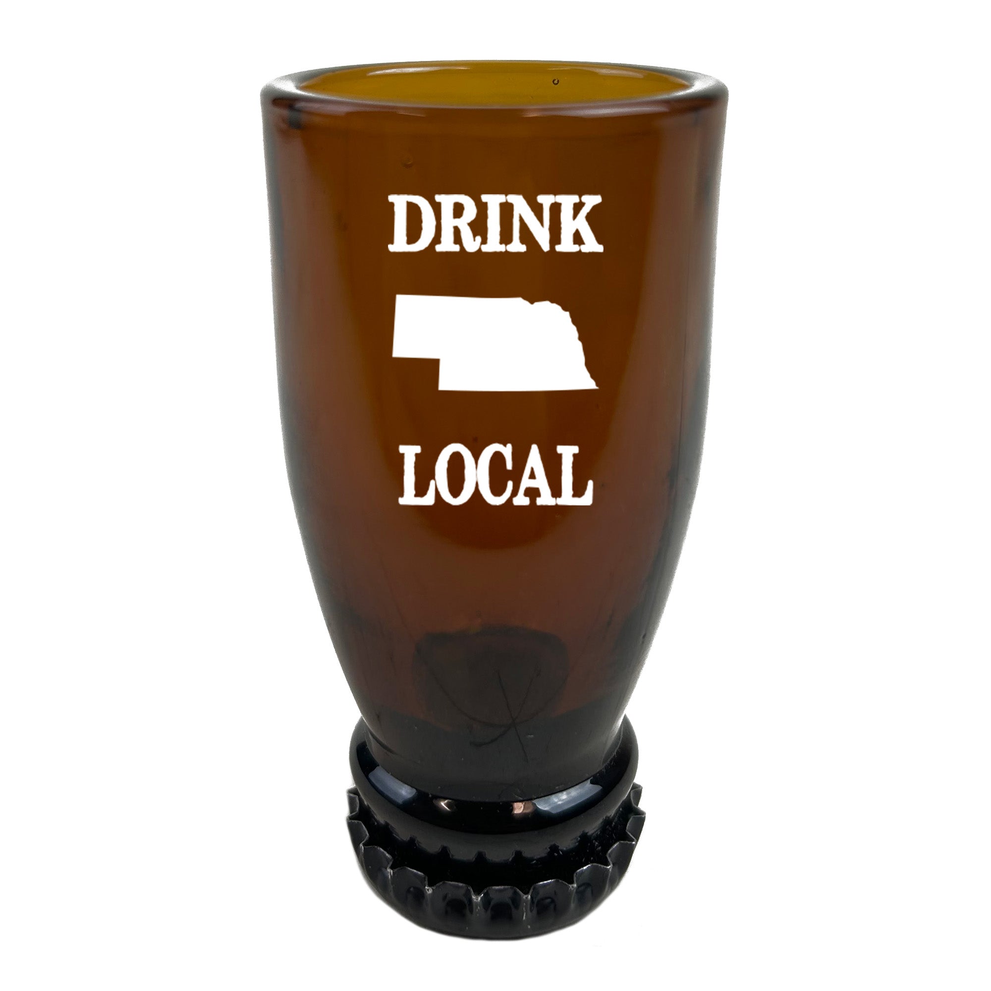 Nebraska Drink Local Beer Bottle Shot Glass