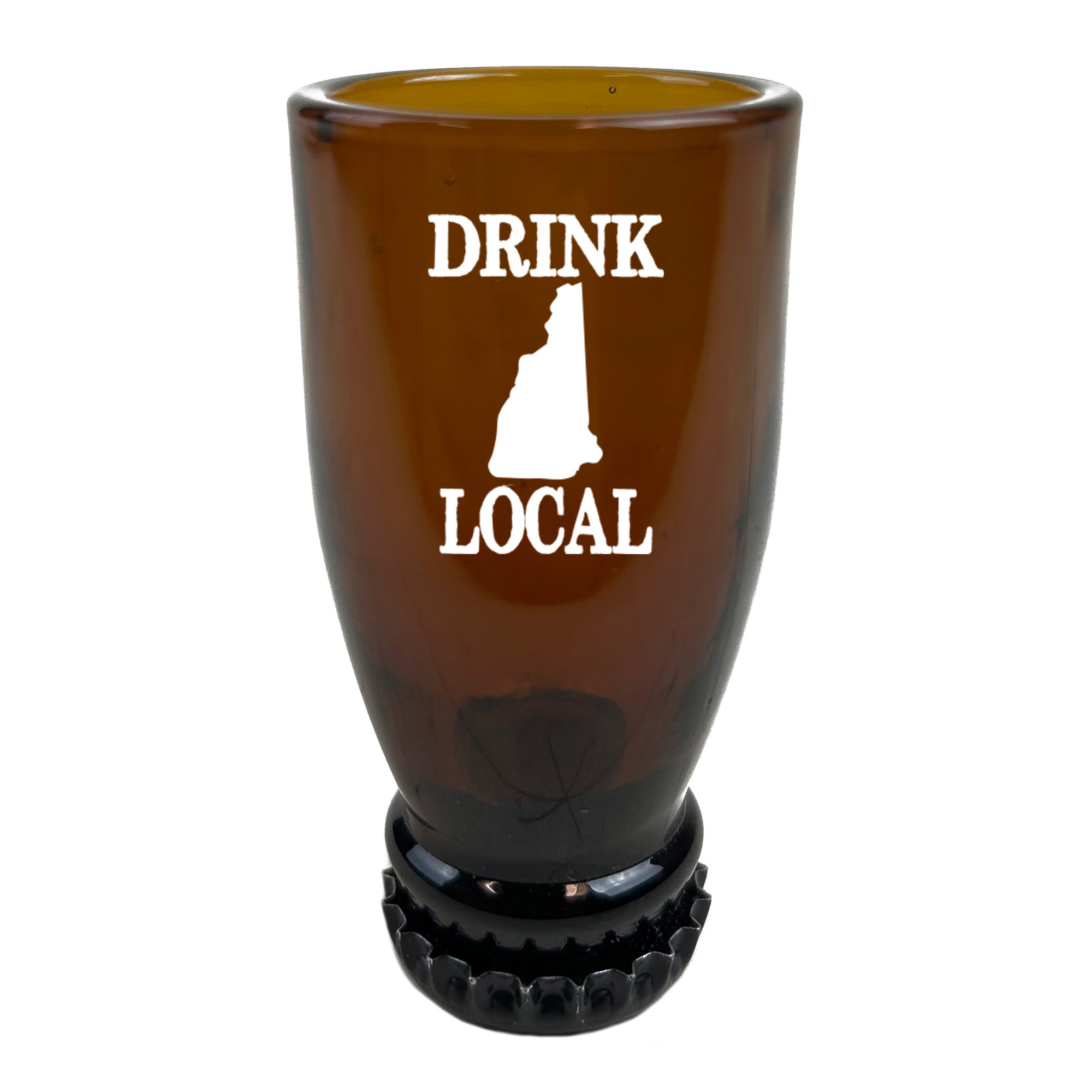New Hampshire Drink Local Beer Bottle Shot Glass