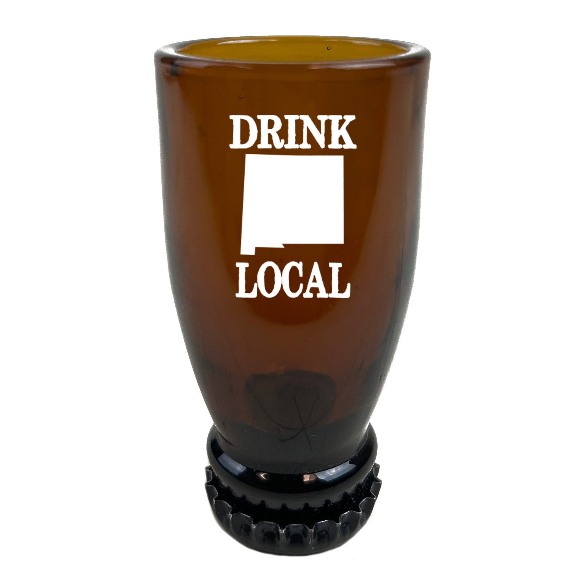 New Mexico Drink Local Beer Bottle Shot Glass