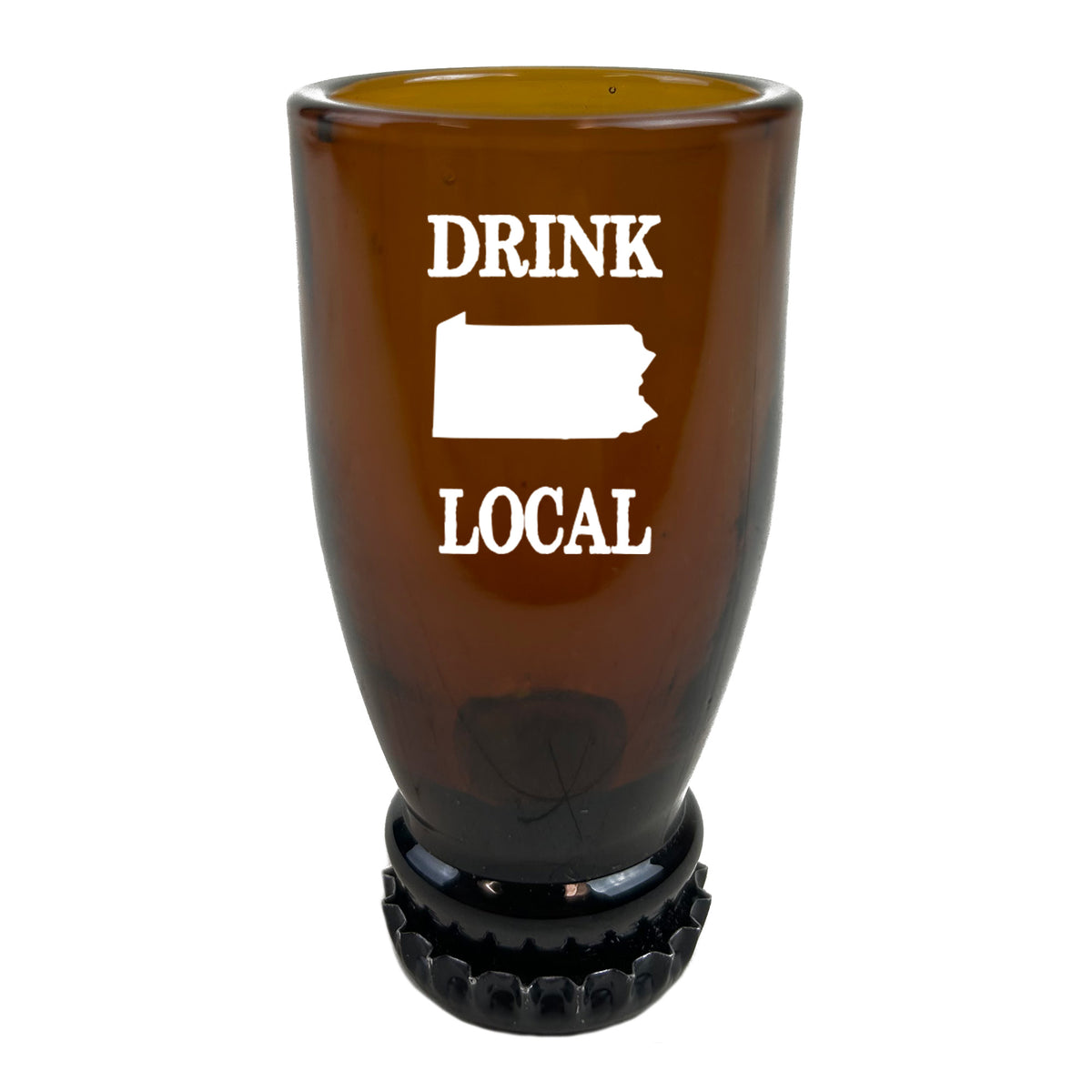 Pennsylvania Drink Local Beer Bottle Shot Glass