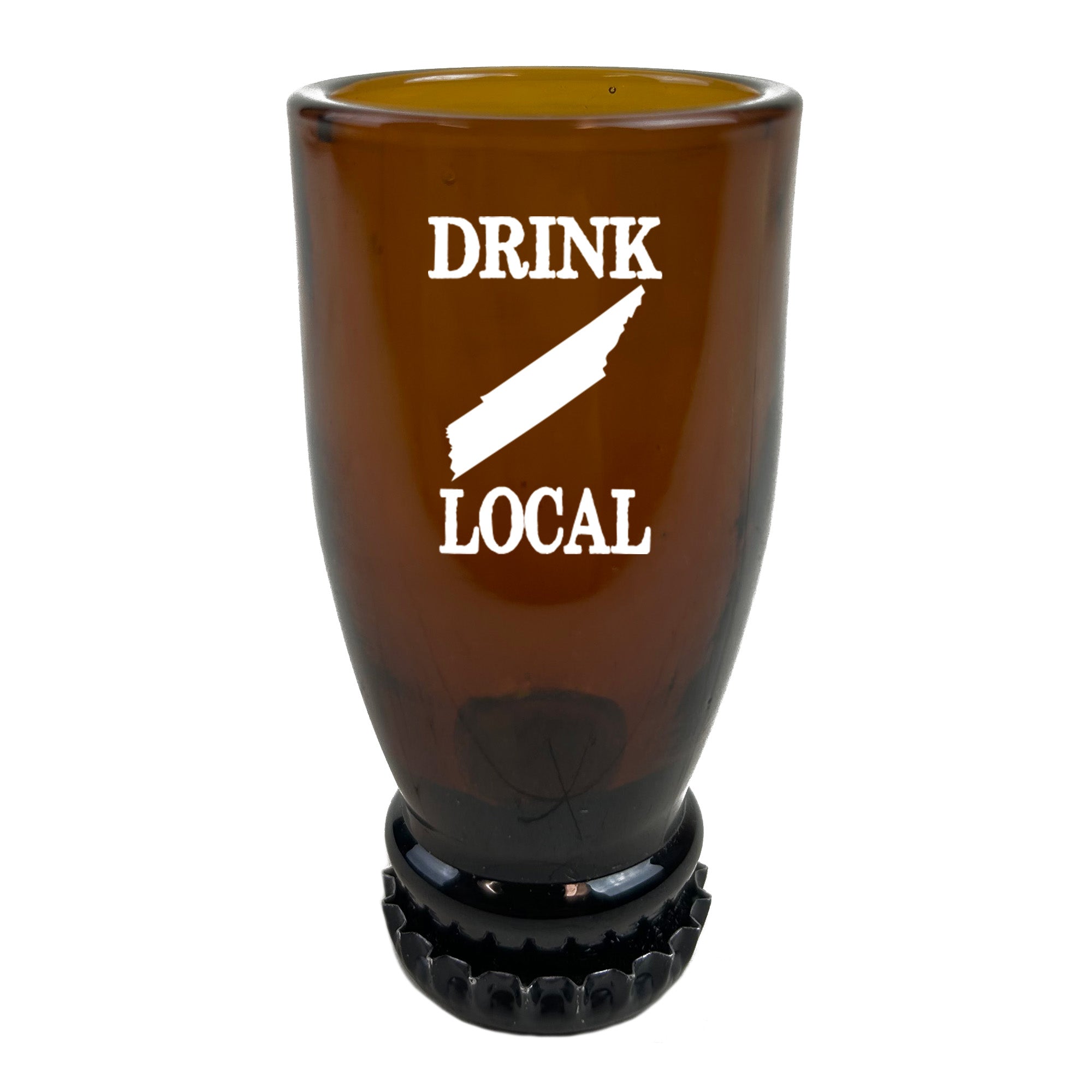 Tennessee Drink Local Beer Bottle Shot Glass