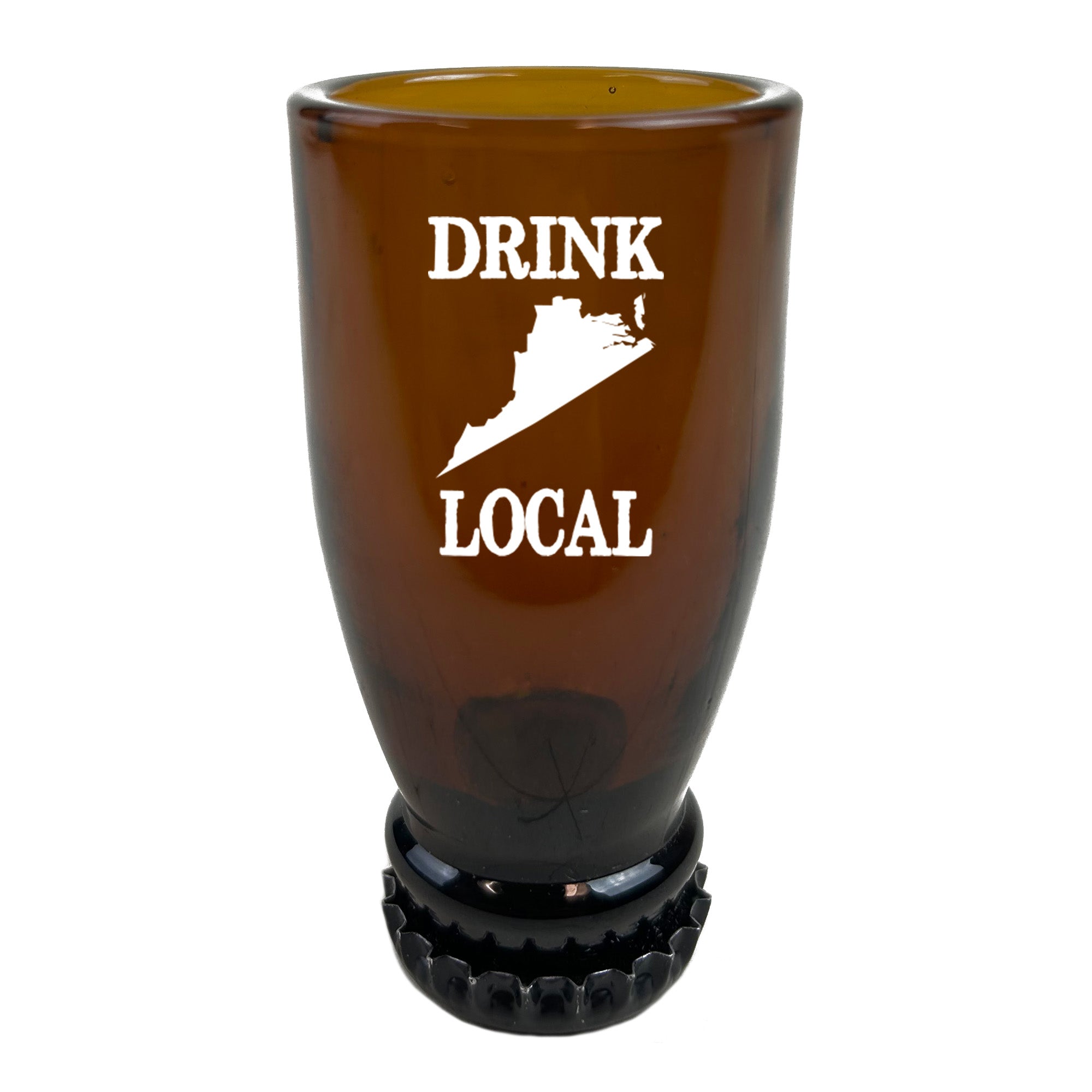 Virginia Drink Local Beer Bottle Shot Glass