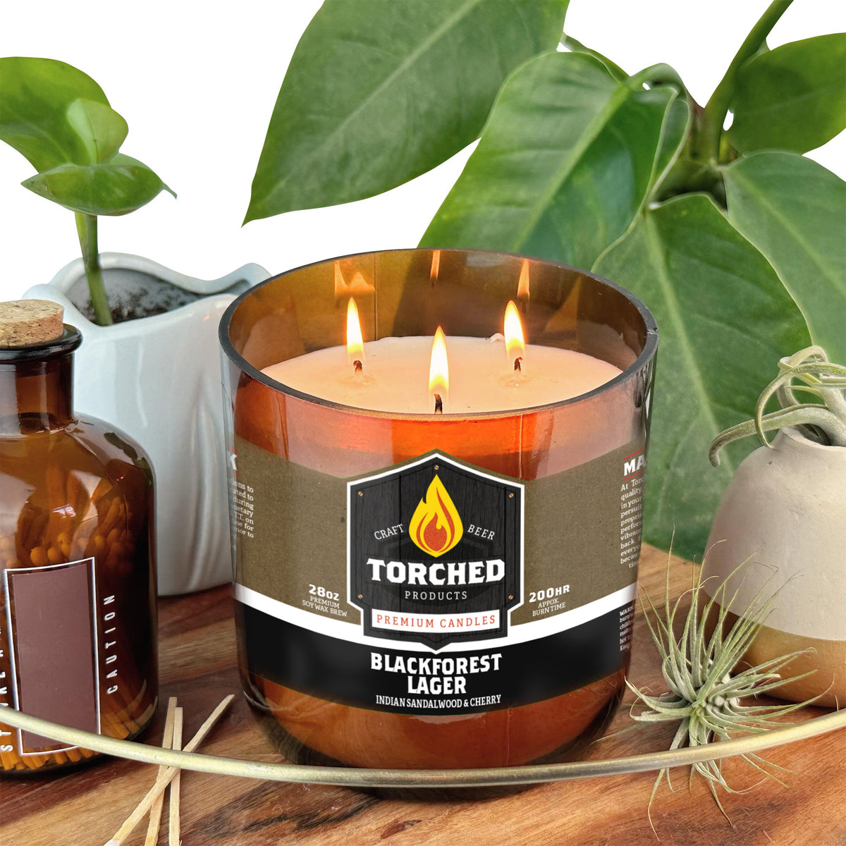 Blackforest Lager Beer Candle