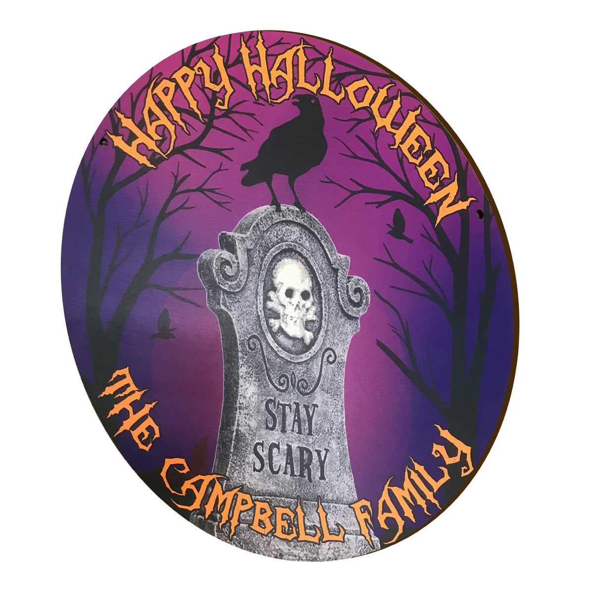Personalized Halloween Door Hanger- 3 Designs Available