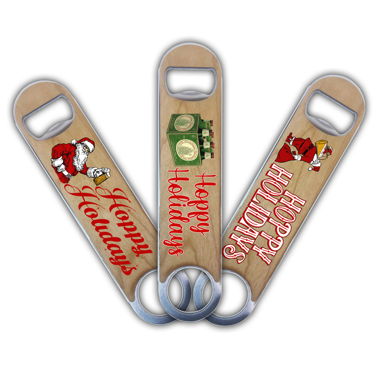 Hoppy Holidays Speed Bottle Openers - 3 Designs Available