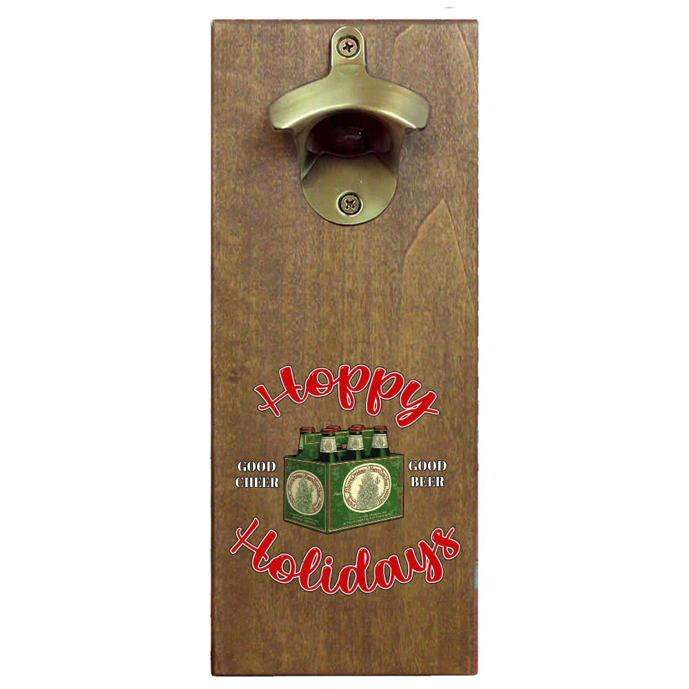 Hoppy Holidays Wall Mounted Bottle Openers - 3 Designs Available