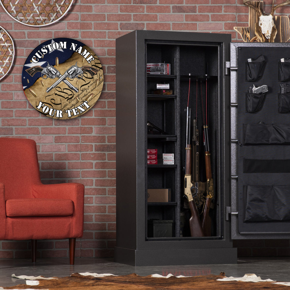 Personalized Wooden Armory or Man Cave Sign- 5 Designs Available