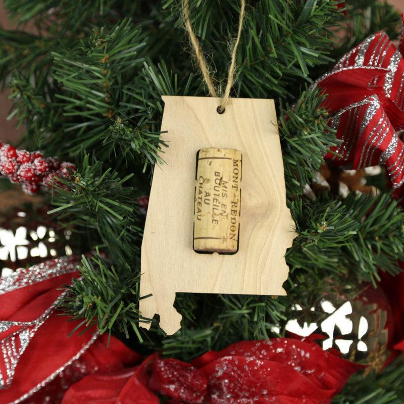 Torched Products Wine Cork Holder Alabama Wine Cork Holder Ornaments (781194428533)