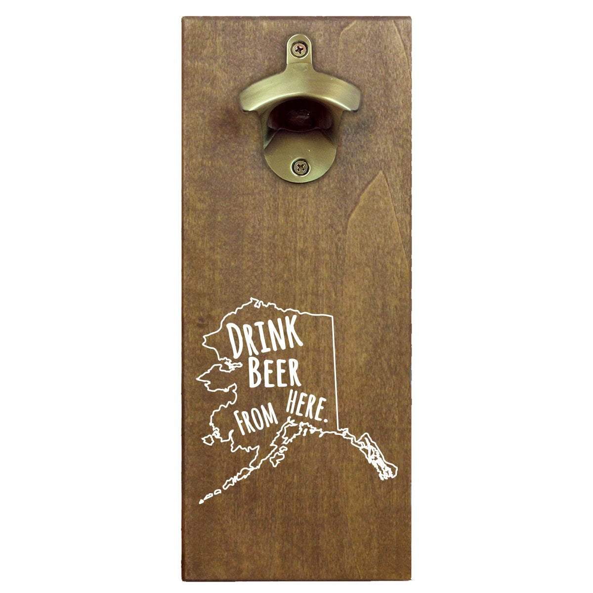 Torched Products Bottle Opener Default Title Alaska Drink Beer From Here Cap Catching Magnetic Bottle Openers (781476593781)