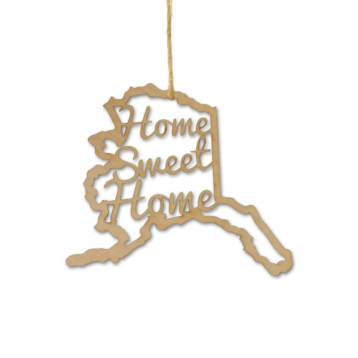 Torched Products Ornaments Alaska Home Sweet Home Ornaments (781210484853)