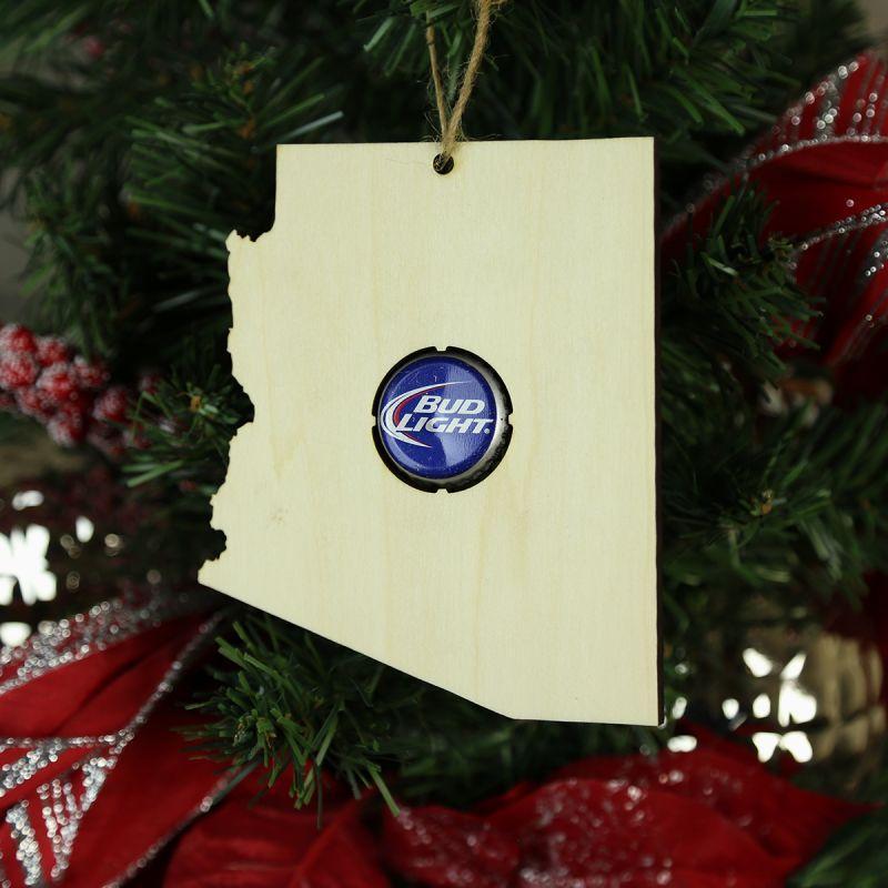 Torched Products Beer Cap Maps Arizona Beer Cap Map Ornaments (781508083829)