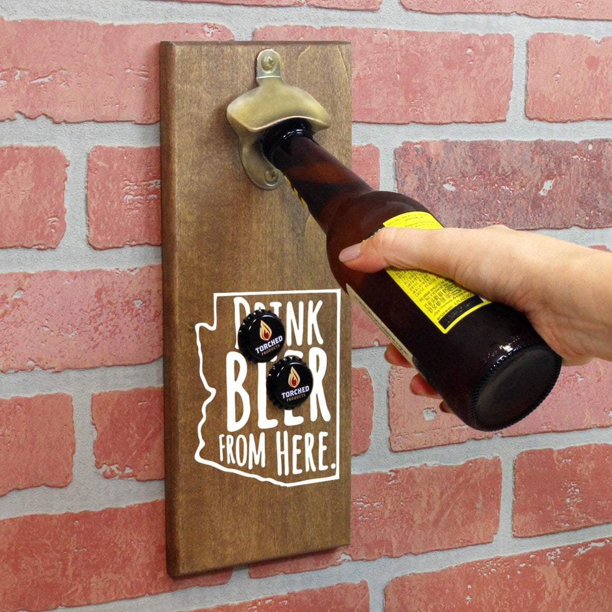 Torched Products Bottle Opener Default Title Arizona Drink Beer From Here Cap Catching Magnetic Bottle Openers (781478330485)