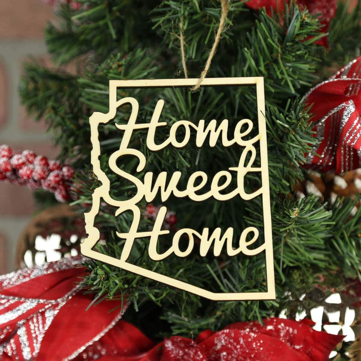 Torched Products Ornaments Arizona Home Sweet Home Ornaments (781211172981)