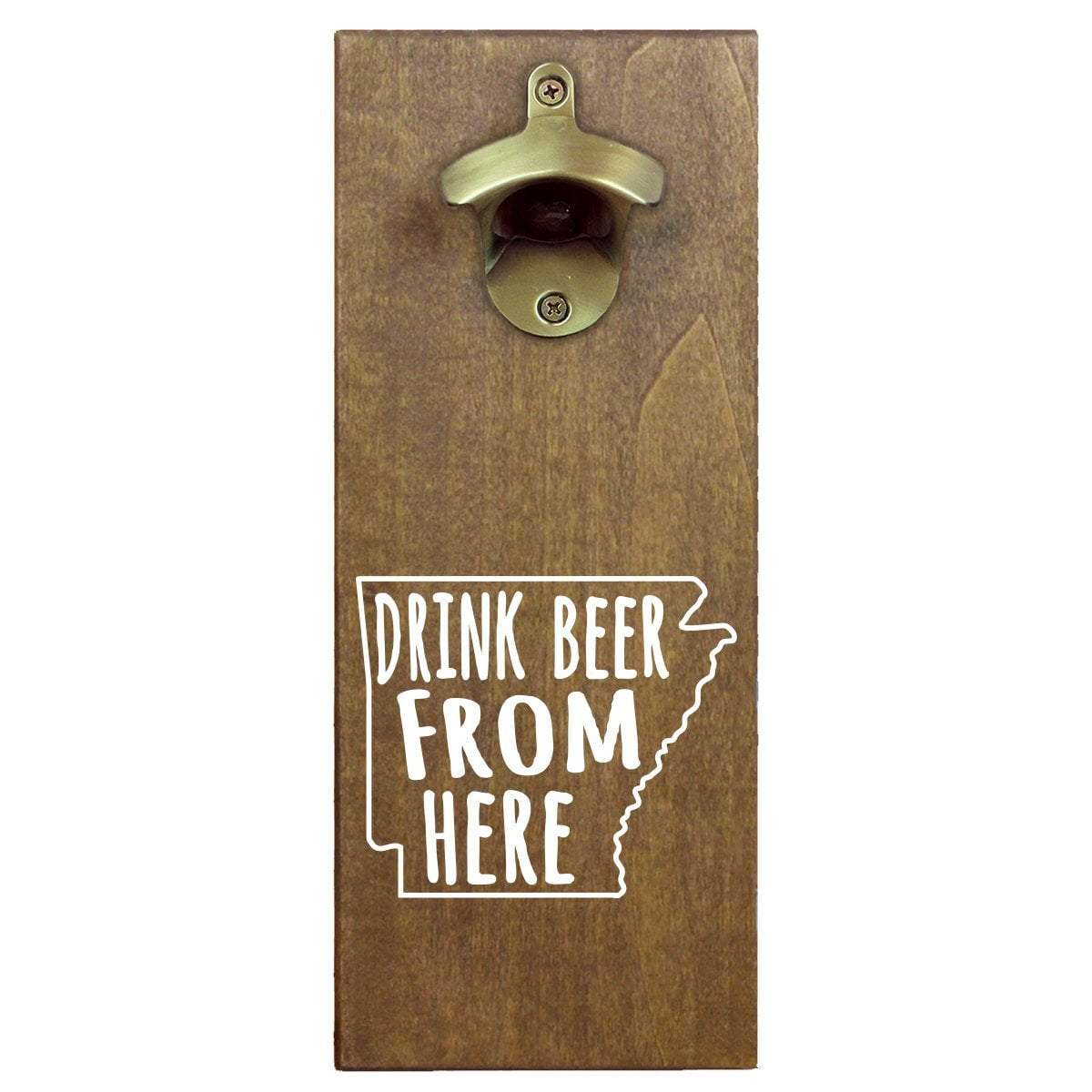 Torched Products Bottle Opener Default Title Arkansas Drink Beer From Here Cap Catching Magnetic Bottle Openers (781477052533)