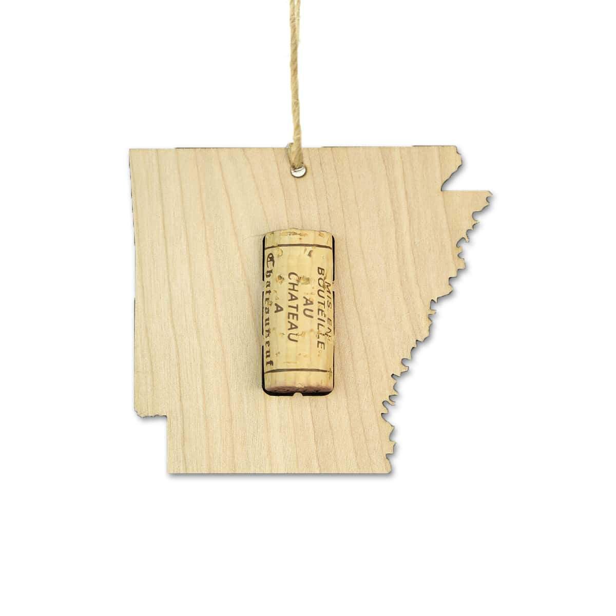 Torched Products Wine Cork Holder Arkansas Wine Cork Holder Ornaments (781195116661)