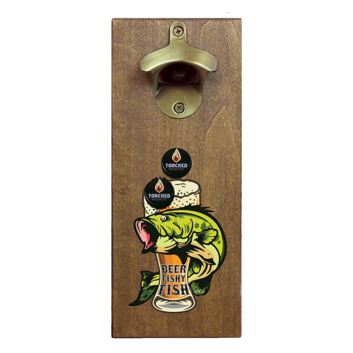 Torched Products Bottle Opener Beer Fishy Fishy Bottle Opener