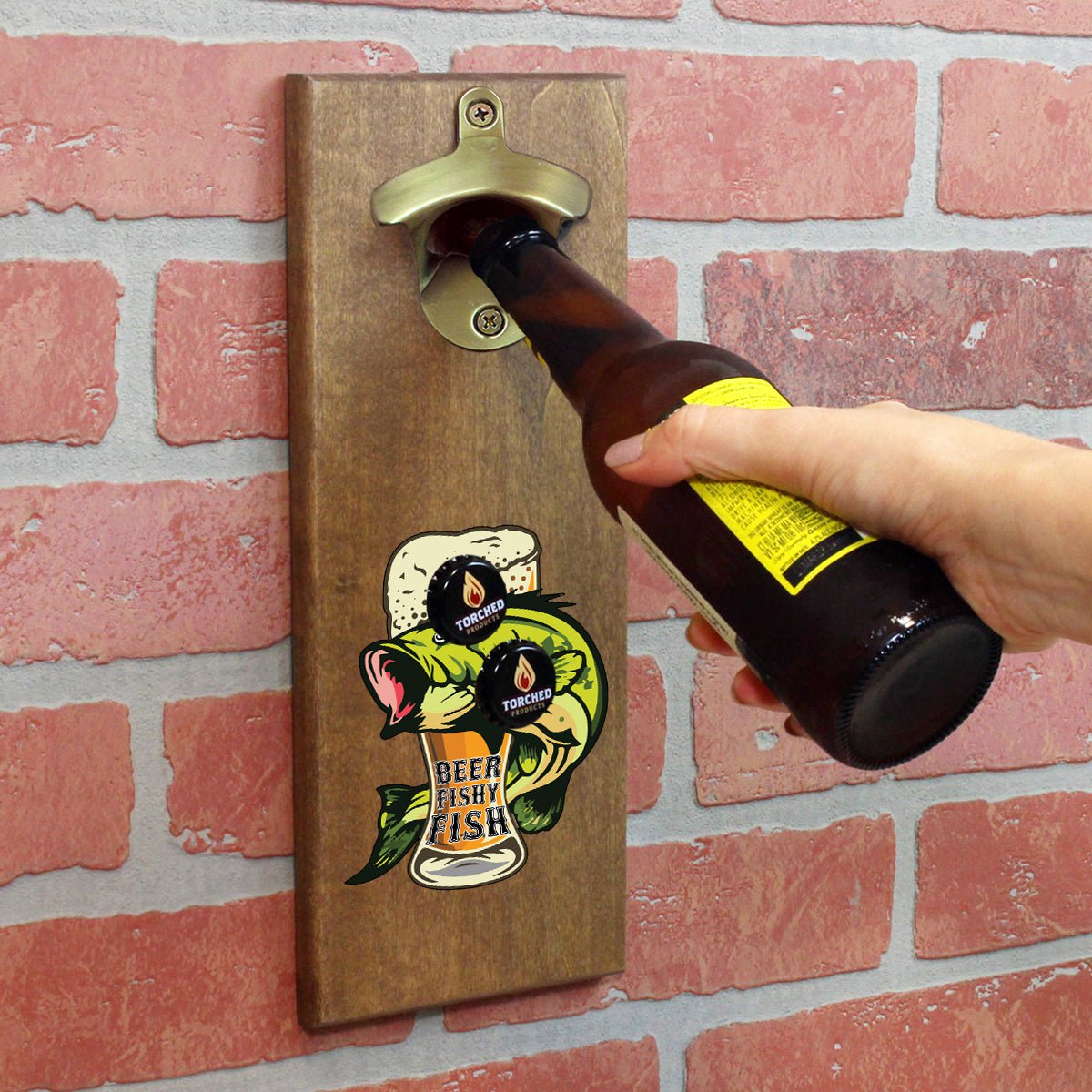 Torched Products Bottle Opener Beer Fishy Fishy Bottle Opener