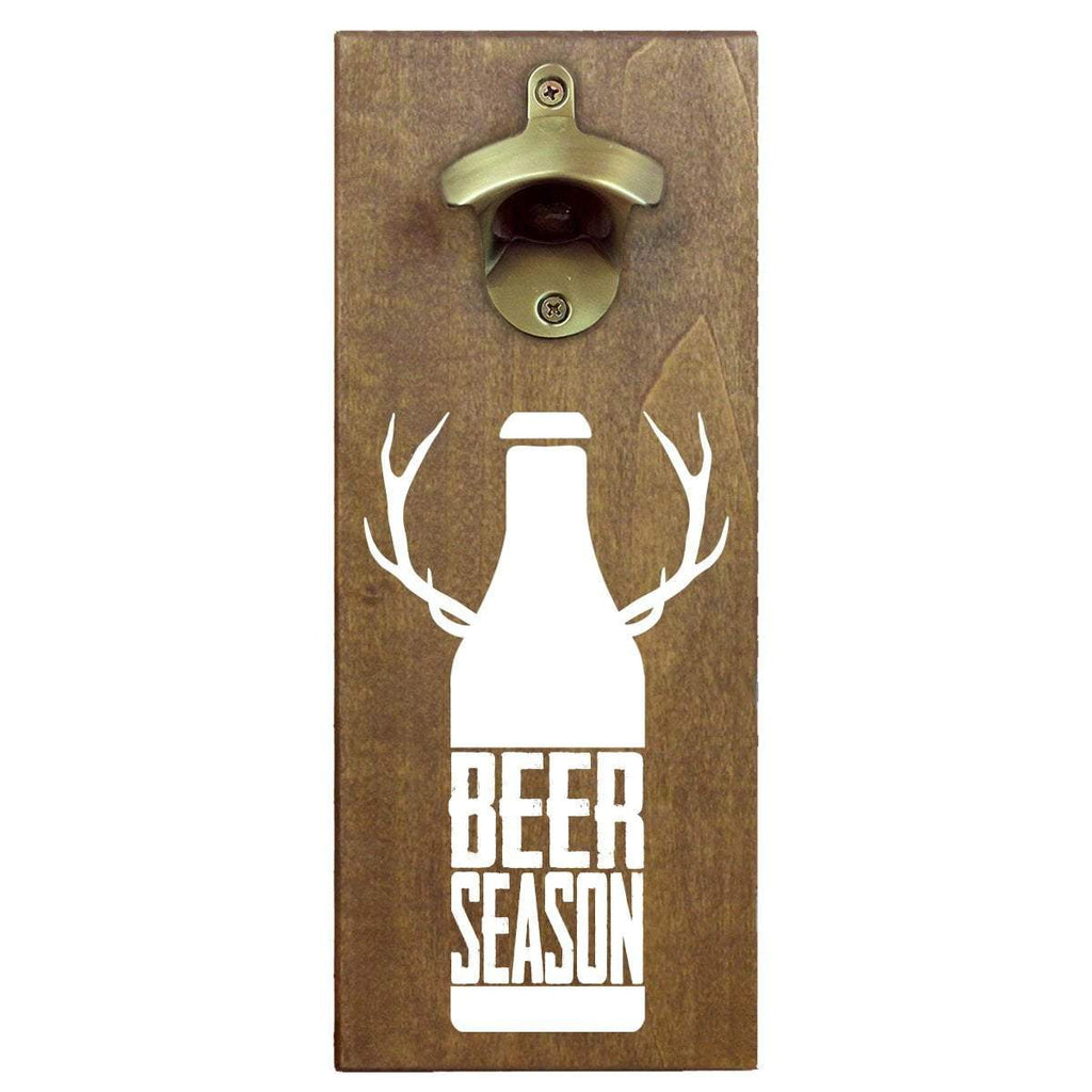 Take Your Top Off Bottle Opener Barn Board Wall Mount Bottle Opener, Wood  Burned, Made in Maine