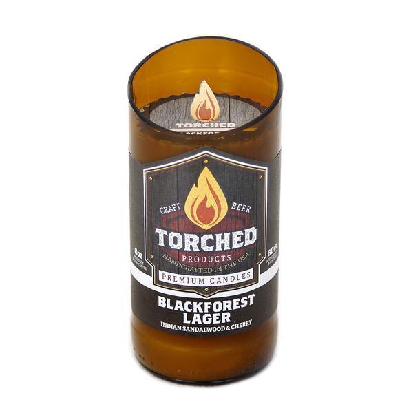 Torched Products Beer Candles Beer Bottle 8 oz Blackforest Lager Beer Candle