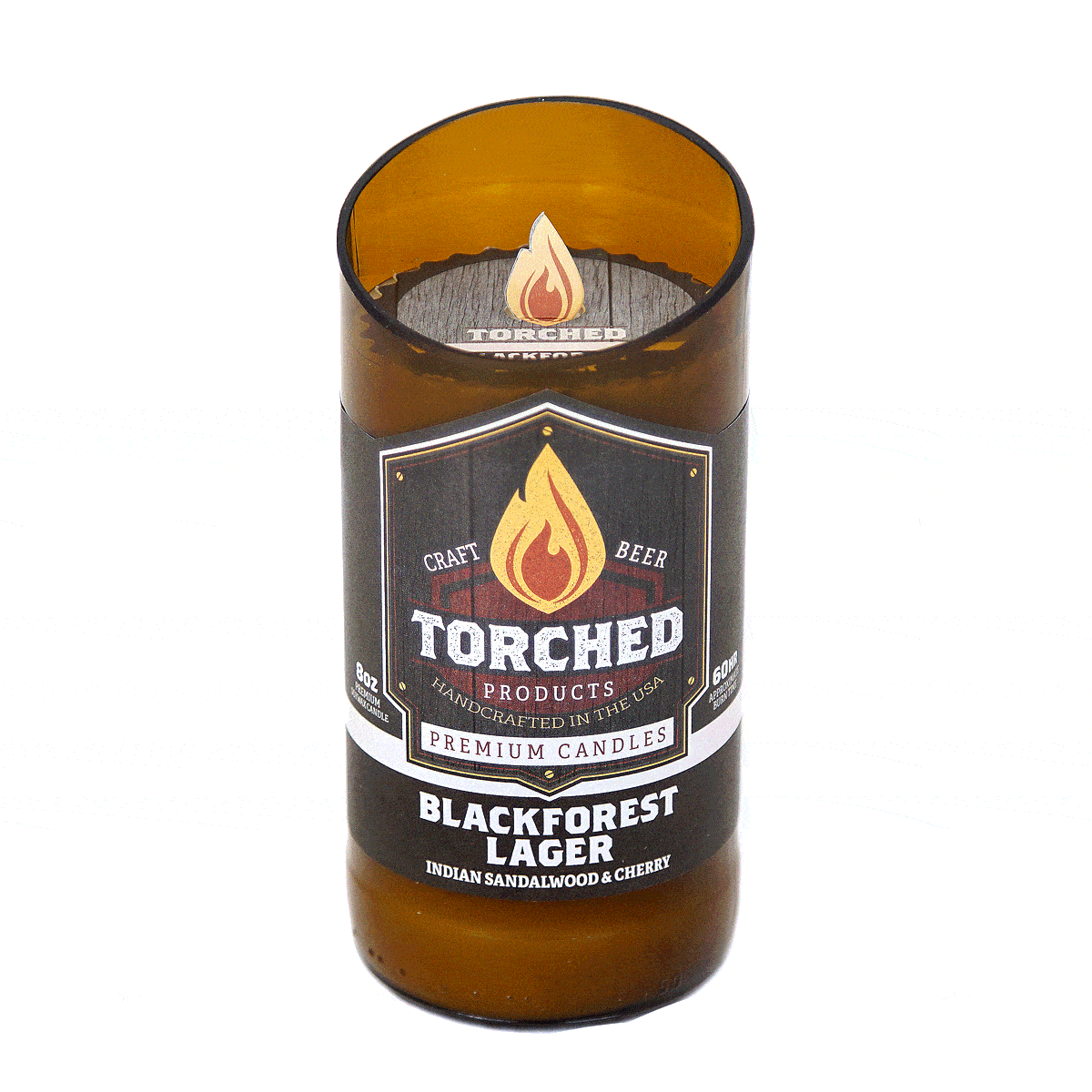 Torched Products Beer Candles Blackforest Lager Beer Candle