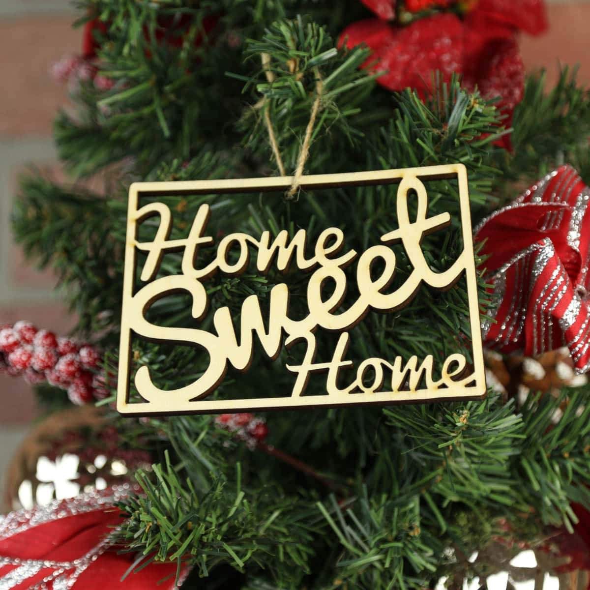 Torched Products Ornaments Colorado Home Sweet Home Ornaments (781211795573)