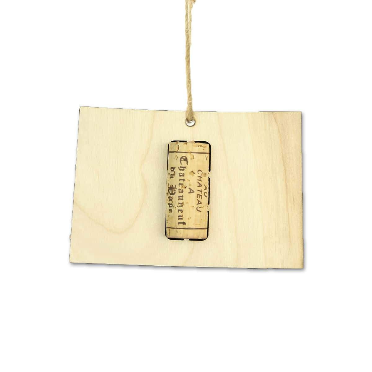 Torched Products Wine Cork Holder Colorado Wine Cork Holder Ornaments (781195968629)