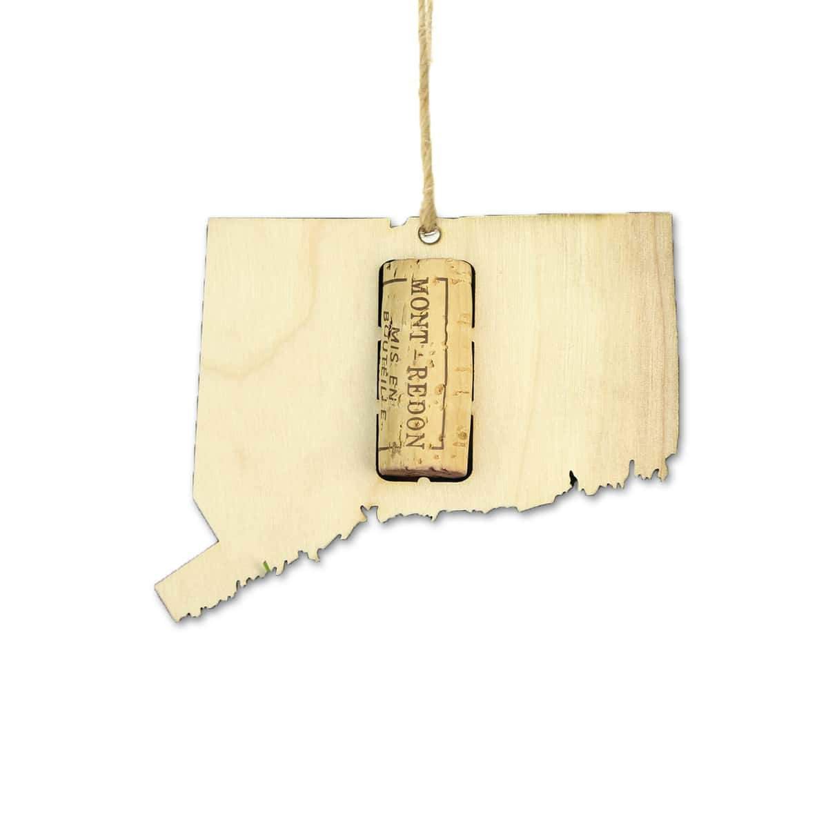 Torched Products Wine Cork Holder Connecticut Wine Cork Holder Ornaments (781196230773)