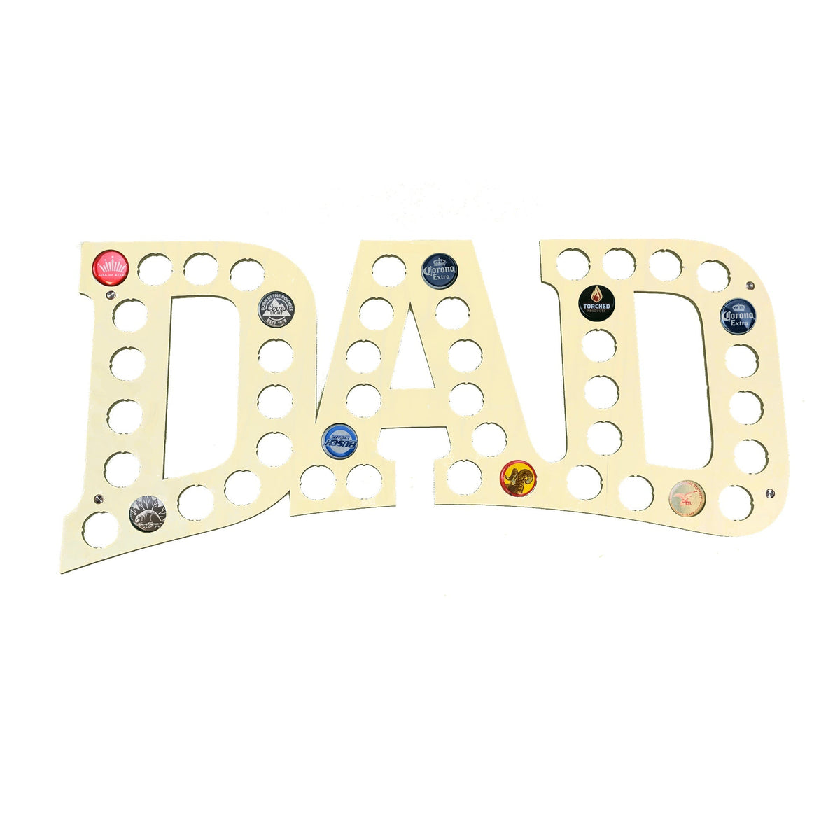 Torched Products Beer Cap Map Dad Beer Cap Trap