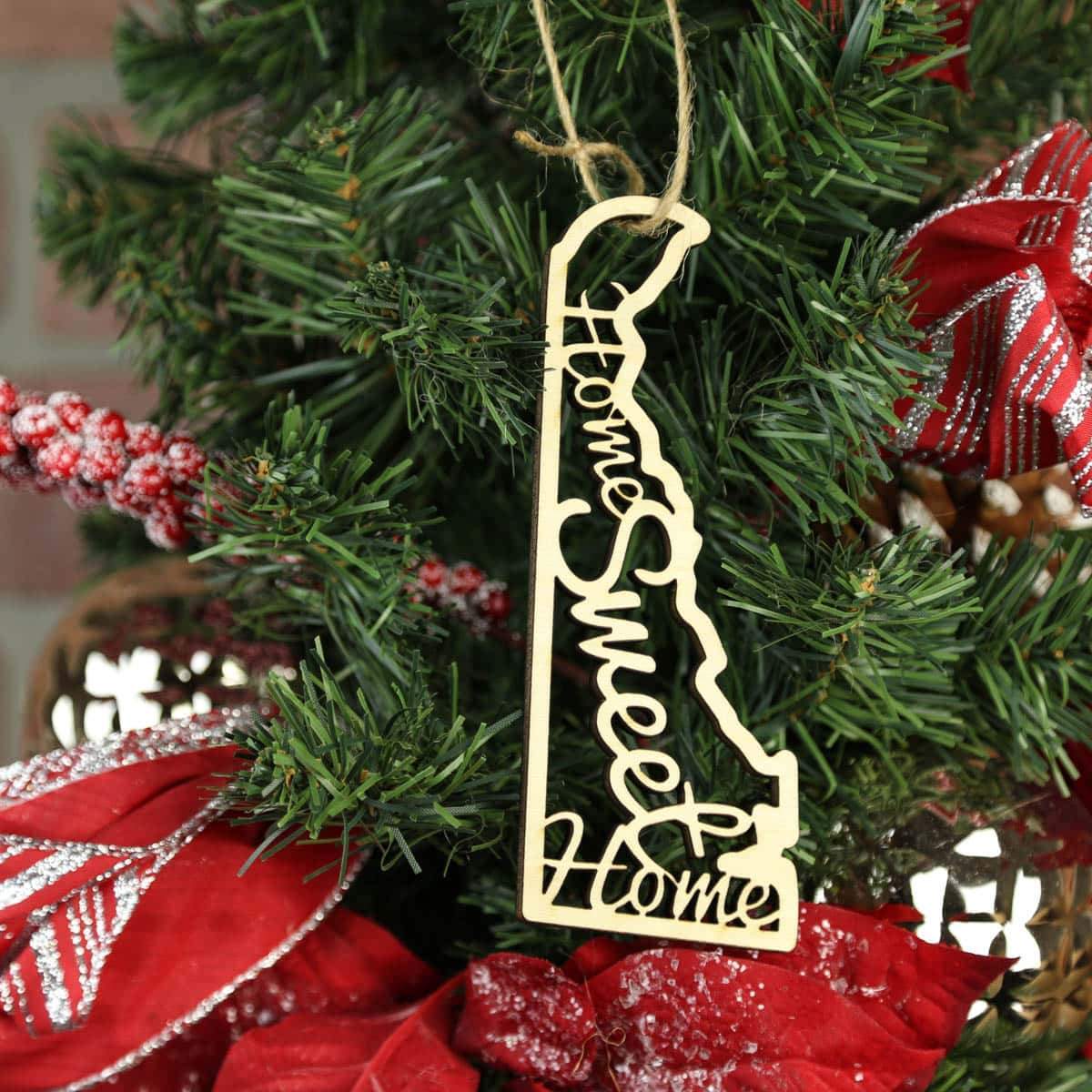 Torched Products Ornaments Delaware Home Sweet Home Ornaments (781212156021)