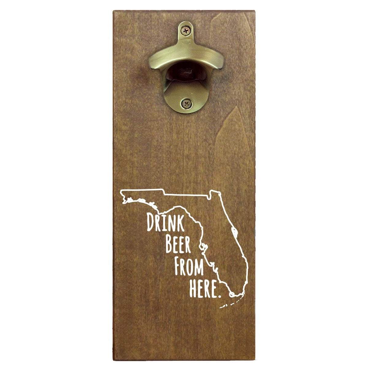 Torched Products Bottle Opener Default Title Florida Drink Beer From Here Cap Catching Magnetic Bottle Openers (781483802741)