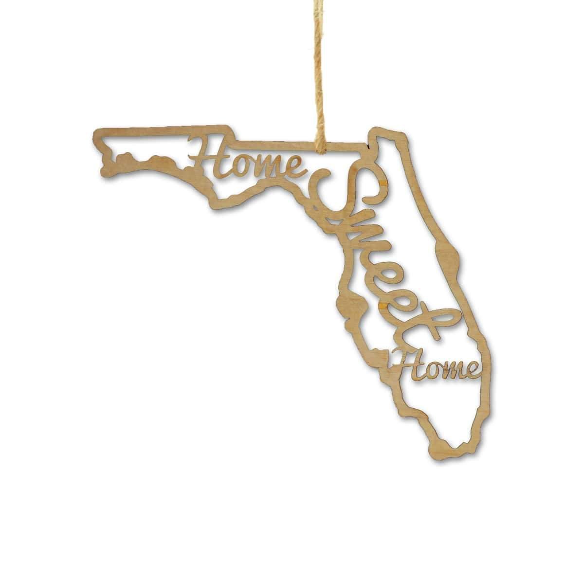 Torched Products Ornaments Florida Home Sweet Home Ornaments (781212287093)