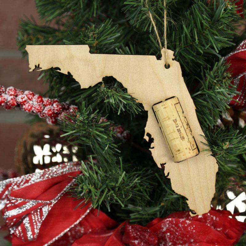 Torched Products Wine Cork Holder Florida Wine Cork Holder Ornaments (781196656757)